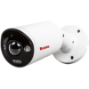 H.265 8MP 4K 180 Degree Panoramic Bullet Camera, 2.0mm Panoramic Lens, IP67 Full Color Active Deterrent Camera, Two-Way Audio, Micro SD Slot Up to 256GB, Active Deterrent Red and Blue Lights, PoE, 12VDC, iPac AI Enabled with Facial Recognition System, NDAA Compliant