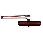 Surface Door Closer, Less Cover, Regular/Parallel Arm (Tri-Pack), Adjustable Spring Size 1 - 6, Grade 1, 690/DKBZ Painted Dark Bronze