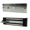 1200lbs Weather Resistant Maglock, 12VDC/24VDC, 628/US28 Satin Aluminum