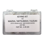 Mazda Keying Kit Replaces A20-102