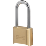 Carded Resettable Brass Padlock 2-1/4in