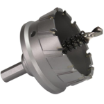 1-3/4in Carbide Tipped Hole Cutter, 1in Cut Depth, 1/2in Shank