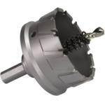 2in Carbide Tipped Hole Cutter, 1in Cut Depth, 1/2in Shank