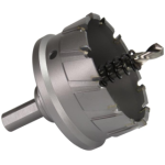 3in Carbide Tipped Hole Cutter, 1in Cut Depth, 1/2in Shank