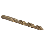 11/32in Stepped Point Cobalt Drill Bit, 135 Degree Split Point Tip, 3-Flat Shank, (Included in GSC29J-PC Set)