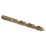 27/64in Stepped Point Cobalt Drill Bit, 135 Degree Split Point Tip, 3-Flat Shank, (Included in GSC29J-PC Set)