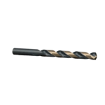 1/8in Black and Gold Killer Force Drill, 135 Degree Split Point Tip Jobber Length Drill Bit, HSS (High Speed Steel)