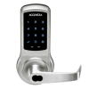 nexTouch Touchscreen Keypad Bored Lock, Augusta Lever, No Radio - Standalone, SFIC - Best Prep, Less Core, Grade 1, Weather Resistant, 626/US26D Satin Chrome ***Yale is Now Accentra***