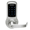 nexTouch Touchscreen Keypad Bored Lock, Augusta Lever, No Radio - Standalone, No Key Override, Grade 1, Weather Resistant, 626/US26D Satin Chrome ***Yale is Now Accentra***