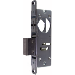1-1/8in Backset, Short Throw Deadbolt, Projection 5/8in Bolt, Flat Faceplate 1in x 5-9/16in, No Strike, (4170 Strike is Available for Wood Doors), 695/SP313 Anodized Dark Bronze
