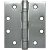 MacPro 5-Knuckle Hinge, Standard Weight, Full Mortise, Ball Bearing, 4.5in x 4.0in (4540), Steel Base, 652/US26D Satin Chrome