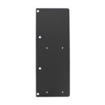 Narrow Top Rail Drop Plate for use with SC70A Series Closer, 622/SPBLK Painted Black