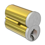 6 Pin SFIC Core, Schlage C123 Keyway, 626/US26D Satin Chrome (Needs EDM Pinning Kit)