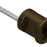 7-Pin Rim Cylinder, Standard Spindle, with Rim Cylinder Ring, 613/US10B Oil Rubbed Bronze