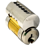 LFIC Large Format IC Core, 59C2 Keyway 6-Pin, 626/US26D Satin Chrome