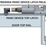 232661_L.png Exit Device Bolt Lock, Fail-Secure, 24VDC (2.4 Amp Inrush, 350 MA Continuous), Left Hand /Right Hand Reverse, 630/US32D Stainless Steel