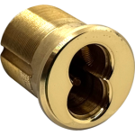 Best SFIC 6/7-Pin Mortise Housing with Standard Cam, 605/US3 Bright Brass