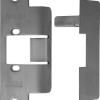 240043_L.png 3000 Faceplate 4-7/8in x 1-1/4in, Wood, Metal or Aluminum Frames, Satin Stainless