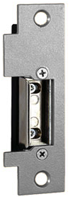 Electric Strike, 16-24VAC/DC, Fail Secure, ASA 4-7/8in x 1-1/4in Faceplate, up to 5/8in Throw, Satin Chrome