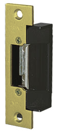 240045_L.png Electric Strike, 6-14VAC/DC, Fail Secure, ASA 4-7/8in x 1-1/4in Faceplate, up to 5/8in Throw, Brass Powder Coat