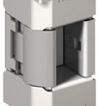 Electric Strike, Fire Rated, 12VDC, Field Selectable FS or FSE, 4-7/8in x 1-1/4in Faceplate, up to 7/8in Throw, Right Hand Field Reversible, Satin Stainless Steel, Indoor/Outdoor, Centered Cavity