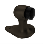 Door Stop Gooseneck 2-1/8in H, Base 2-5/8in x 1-5/8in, 613/US10B Oil Rubbed Bronze