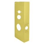 Simplex 1000 Door Wrap, 2-3/4in Backset, 1-3/4in Door, 5in W x 9in H, Indent Latch Prep, 605/US3 Polished Brass
