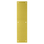 Push Plate 3.5in x 15in, 606/US4 Satin Brass