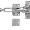 Door Flip Guard, Brass Material, 625/US26 Bright Chrome
