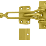 Door Flip Guard, Brass Material, 606/US4 Satin Brass