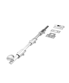 Dutch Door Bolt, 4-1/2in L x 5/8in Bolt W, 625/US26 Bright Chrome