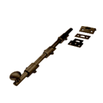 Dutch Door Bolt, 4-1/2in L x 5/8in Bolt W, 613/US10B Oil Rubbed Bronze
