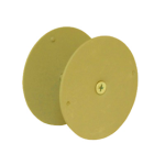 Hole Filler Plate Cover 3-3/4in, 605/US3 Bright Brass Plated