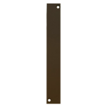 Latch Filler Plate 6-3/4in x 1in, 695/SP313 Duranodic Dark Bronze