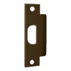 Extended Height Latch Hole ASA Strike, 4-7/8in x 1-1/4in, 695/SP313 Duranodic Dark Bronze