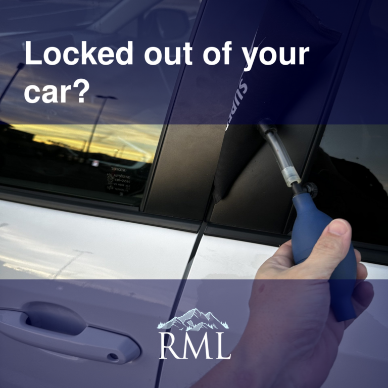 Locked out of your car?