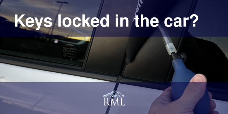 Keys locked in the car?