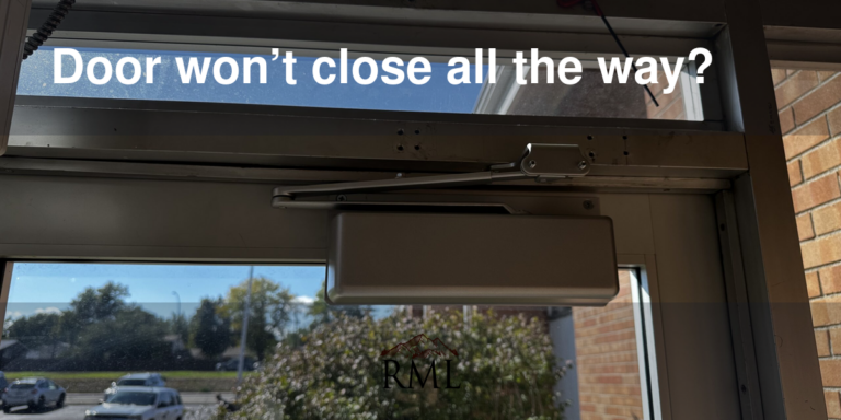 Door won’t close all the way?