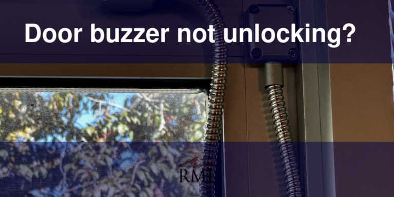 Door buzzer not unlocking?