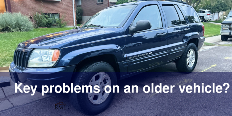 Key problems on an older vehicle?
