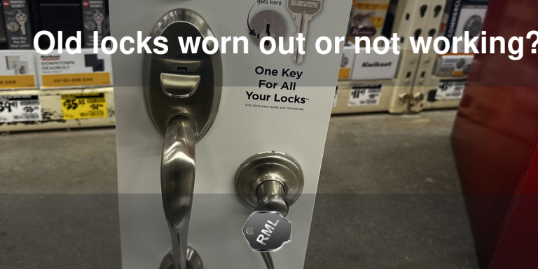 Old locks worn out or not working?