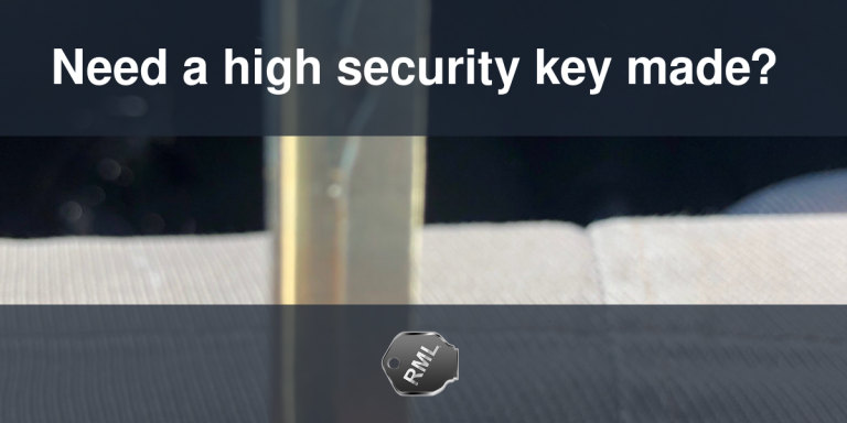 Need a high security key made?