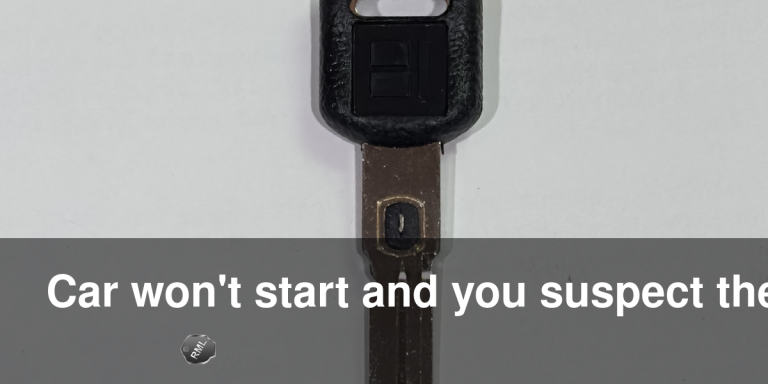 Car won't start and you suspect the security system?