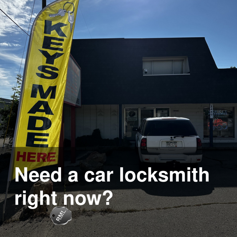 Need a car locksmith right now?