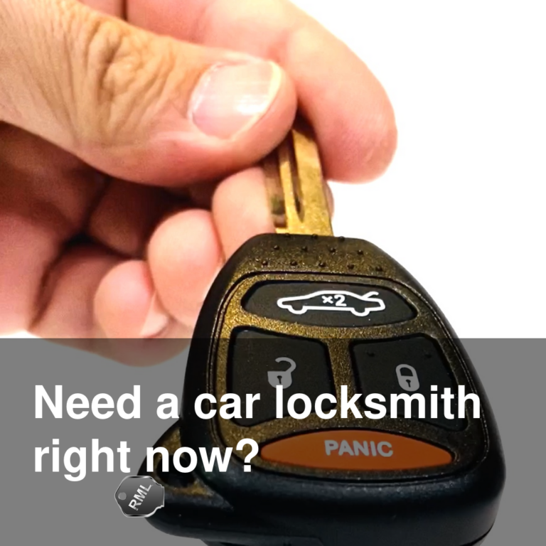 Need a car locksmith right now?
