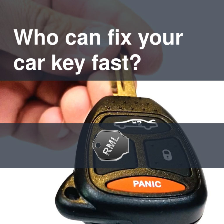 Who can fix your car key fast?
