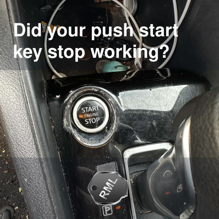 Did your push start key stop working?