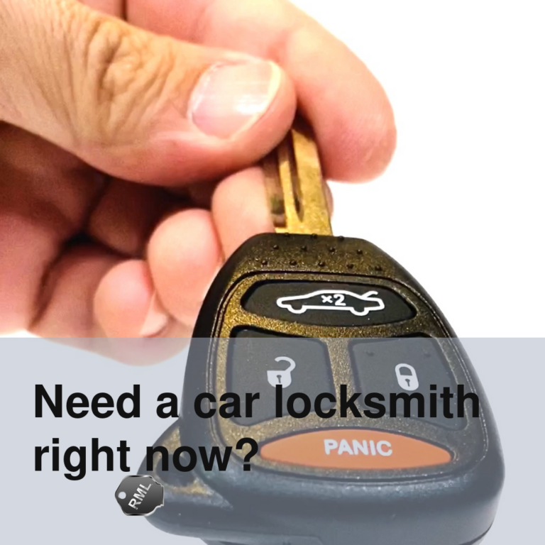 Need a car locksmith right now?