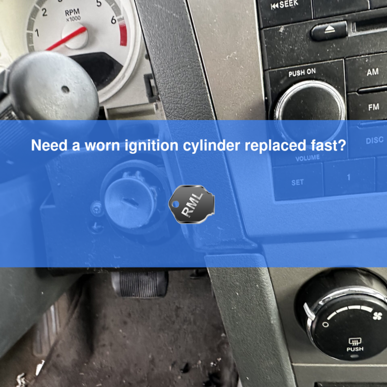 Need a worn ignition cylinder replaced fast?