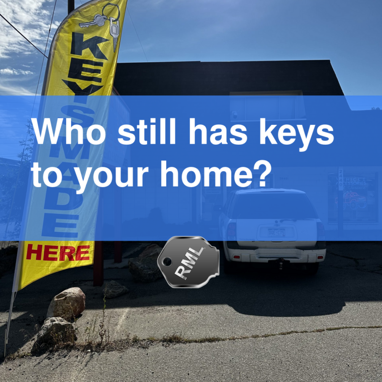 Who still has keys to your home?